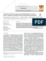 Cadmium Coordination Compounds With Flexible Ligand 1,3-Bis (1,2,4-Triazol-1-Yl) Propane: Synthesis, Structure and Luminescent Properties