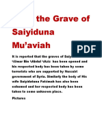 Save The Grave of Amir Muaviah From Nusairi Terrorists