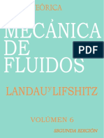 Landau Y Lifshitz-Curso de Fisica Teorica (10 Tomos) Volumen 6 Mecánica de Fluidos.-Reverté (2001) PDF