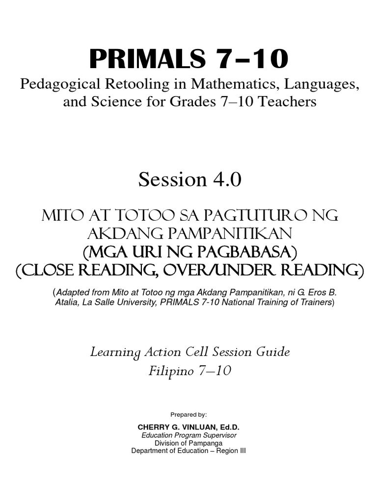 Session Guide 3 | PDF