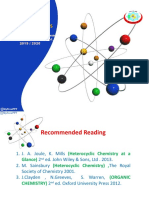 Heterocyclic Chemistry For MSC Students: Assist. Prof - Dr. Ayad Kareem Pharmaceutical Chem. Dept. 2019 / 2020