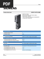 Product Data Sheet 6ES7417-4HT14-0AB0: General Information