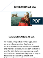 Communication at Sea