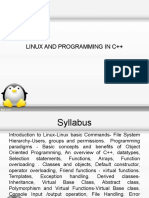 Linux and Programming in C++