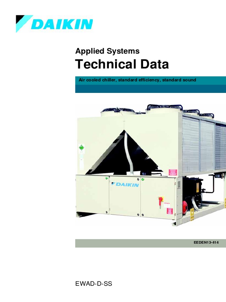Catalogue Air Cooled Chiller Ewad D SS PDF | PDF | Heat Exchanger | Valve