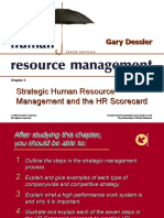 Strategic Human Resource Management and The HR Scorecard