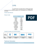 R1270 Propylene refrigerant properties and specifications