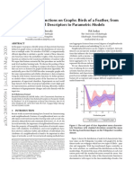 Characteristic Functions On Graphs: Birds of A Feather, From Statistical Descriptors To Parametric Models