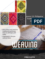 Philippine Traditional Motifs and Crafts Lesson