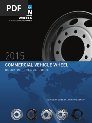 Commercial Vehicle Wheel: Quick Reference Guide | PDF | Screw