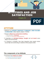 Chapter 03 - Attitudes & Job Satisfaction