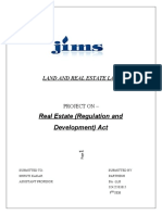 Real Estate (Regulation and Development) Act