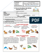 Cuarto Ciencias Naturales Semana 5