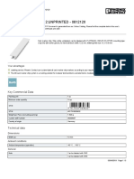 Zack Marker Strip - ZB 12:UNPRINTED - 0812120: Key Commercial Data