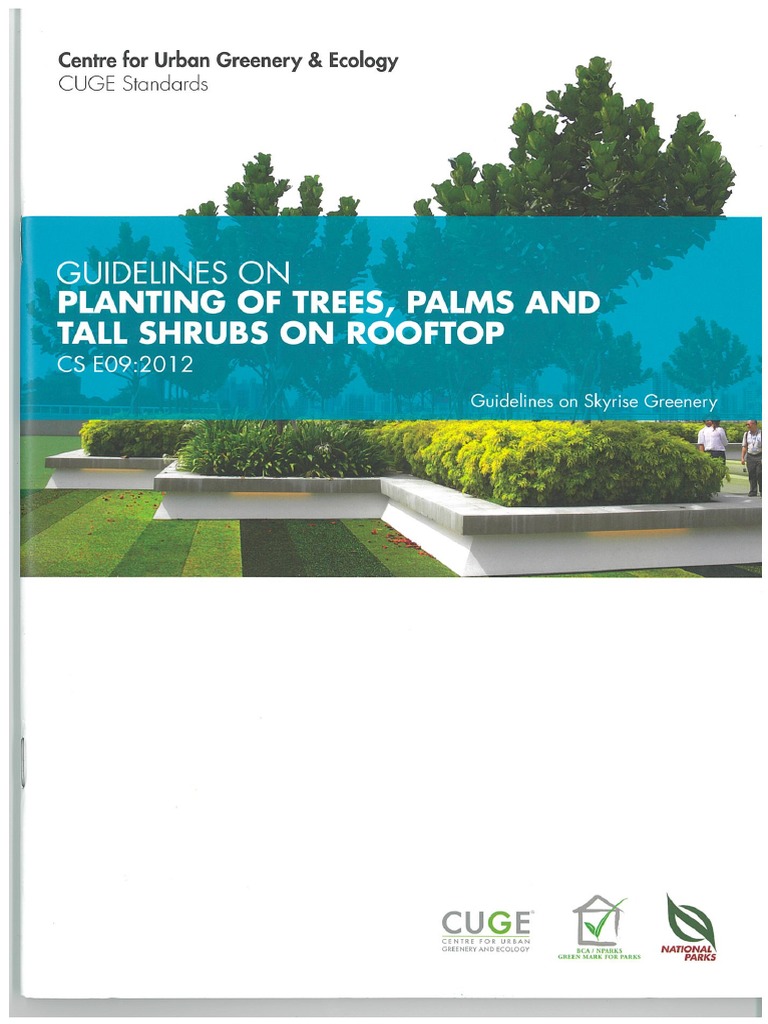 Guidelines On Planting of Trees On Rooftop PDF | PDF