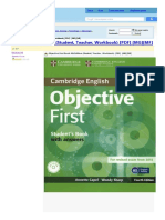 (PDF) Objective First Book (Student, Teacher, Workbook) (PDF) (MG) (MF) - Descargar Gratis