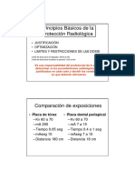 Principios básicos de protección radiológica