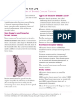 Types of Breast Cancer Tumors PDF