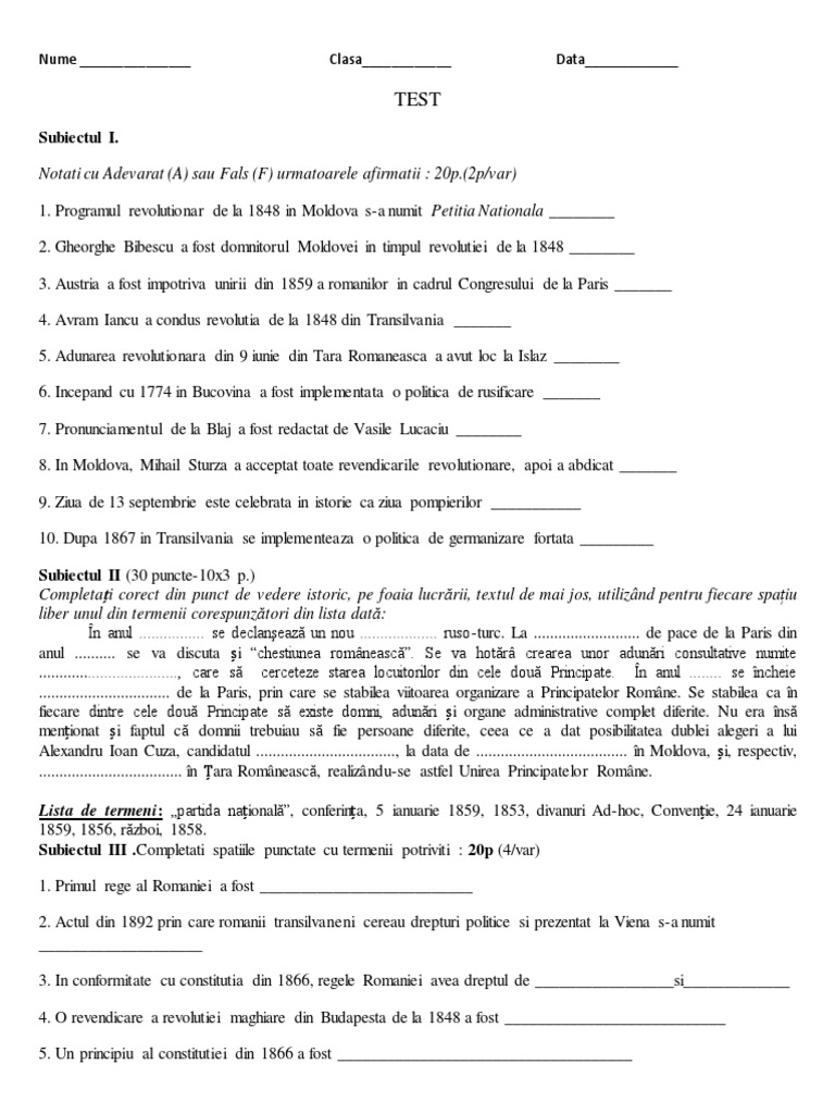 Test 8 | PDF