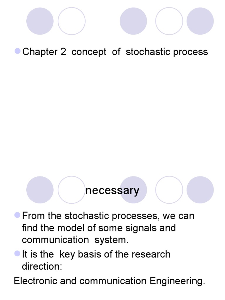 Understanding Stochastic Processes | PDF | Random Variable | Stochastic ...