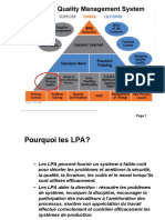 LPA - Layer Process Audit guidelines
