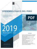 BOLETIN EPIDEMIOLOGICO EN EL PERU 2019