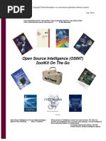 2013 07 11 OSINT 2ool Kit On The Go Bag O Tradecraft PDF | PDF ...
