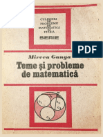 Teme si probleme de matematica by Mircea Ganga.pdf