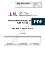 Manual de procedimientos para trabajos en caliente