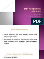 Slide 8-Cara Penanganan Kesalahan