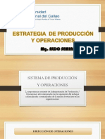 Especificación Sobre La Dirección de Operaciones Como Función de La Organización