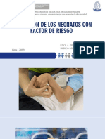 Evaluación de Los Neonatos Con Factor de Riesgo - Dra Pichilingue