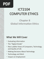 Chapter 8 Global Information Ethics