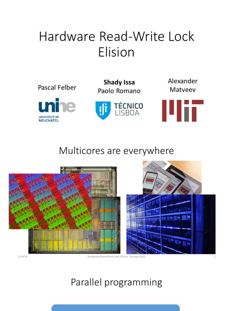 Hardware ReadWrite Lock Elision PDF Information Technology