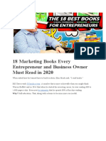 18 Marketing Books