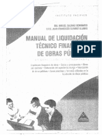 Liquidacion de Obras Publicas