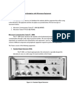 LAB No. 05 Familiarization With Microwave Equipment: Objective