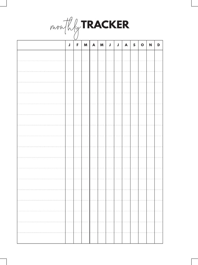 A5 TRACKERS PDF | PDF