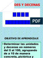 Unidades y Decenas 27 de Mayo