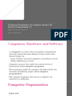 Technical Foundations of Computer Science III System Programming (C)