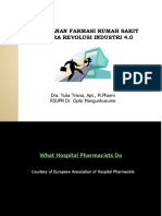 Pelayanan Farmasi Rumah Sakit Di Era Revolusi Industri 4.0 Dra. Yulia TrisnaP