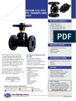 ST Diaphragm Valve Rubber Lined