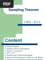 Sampling Theorem