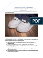 Conoce El Calzado Adecuado Según La Edad Del Niño