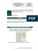 Guia Medicion Voltaje en Tomacorrientes