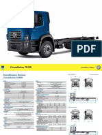 Especificações técnicas do caminhão Constellation 13.190