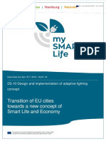 Transition of EU Cities Towards A New Concept of Smart Life and Economy