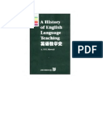 A History of English Teaching. Howatt, A.P.R