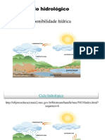 Ciclo hidrologico e disp. hidrica