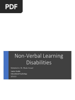 Nonverbal Learning Disorder